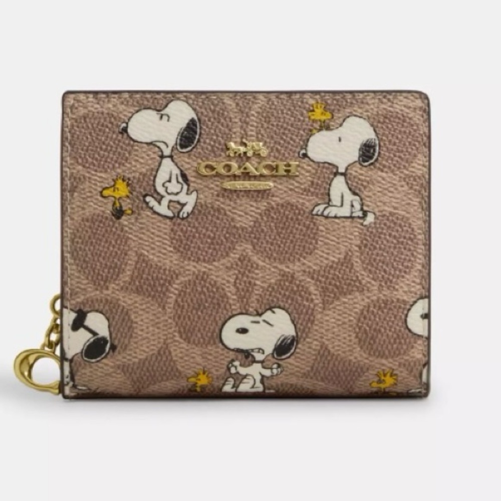 Coach Peanuts Snoopy Wallet